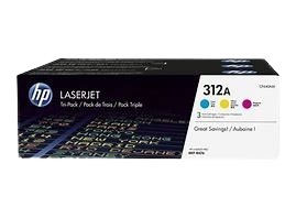 Cartouche de toner jaune HP 312A