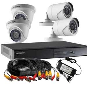 KIT CAMERA DE SURVEILLANCE + DVR Ref: DS-J142I/7204H GHI