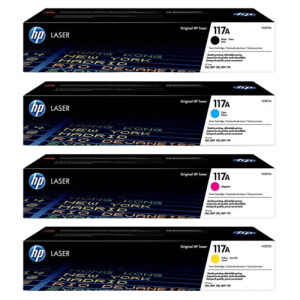 TONER HP 117A Noir/Cyan/Magenta/Yellow